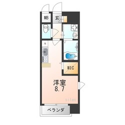 川西能勢口駅 徒歩7分 6階の物件間取画像